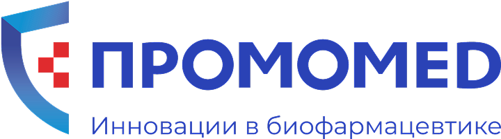 Логотип компании АО «БИОХИМИК» (ГК «ПРОМОМЕД»)